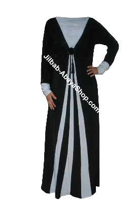/Abaya Dubai Khaliji UAE Black & white