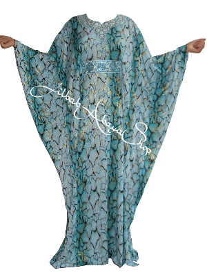 /Abaya papillon Lena