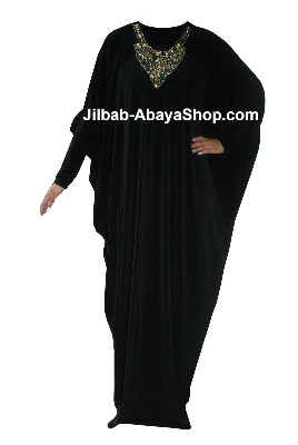 /Abaya Mélina noir