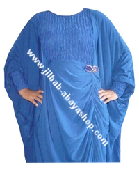 /Abaya Naima Bleu roi