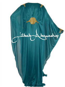 /Robe de Dubai Sawsane Émeraude