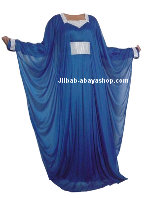 /Robe de Dubai Assia Bleu roi
