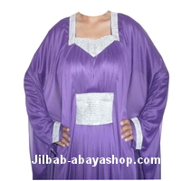 /Robe de Dubai Assia Violet