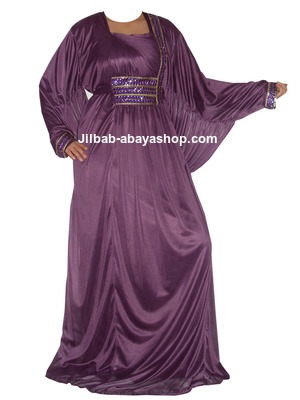 /Robe de Dubai Basma Prune