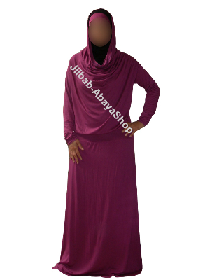 /Robe col capuche