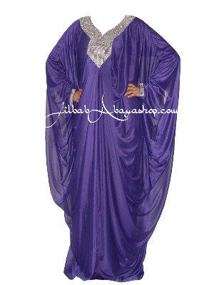 /Robe de Dubai Kamelia Violet